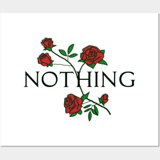 Nothing Rose Floral Posters and Art